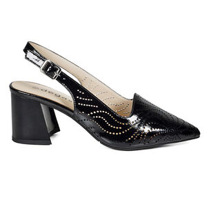 Zapato Cuero Adaya Negro