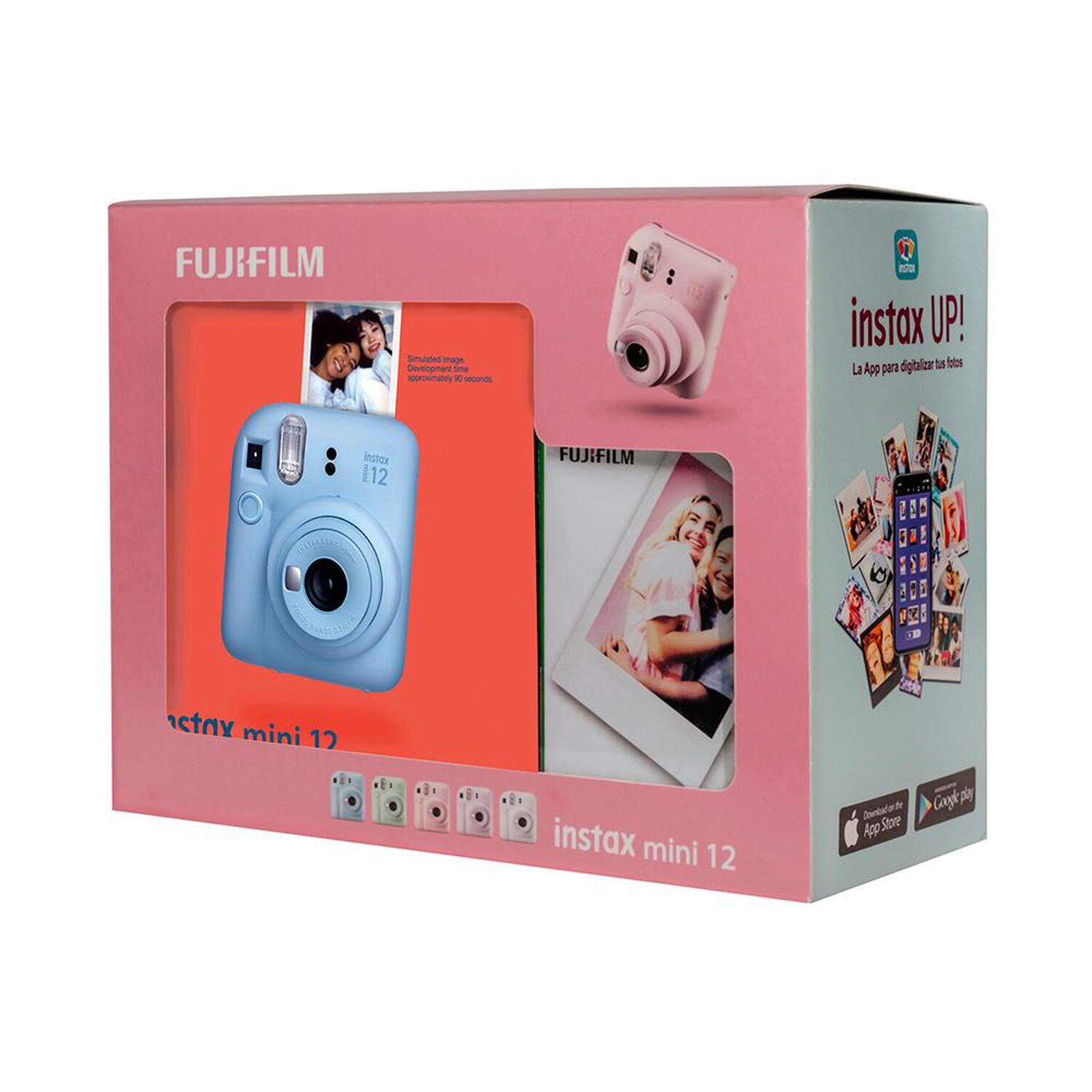 C&aacute;mara Instant&aacute;nea Fujifilm Instax Mini 12 Blue image number 2.0