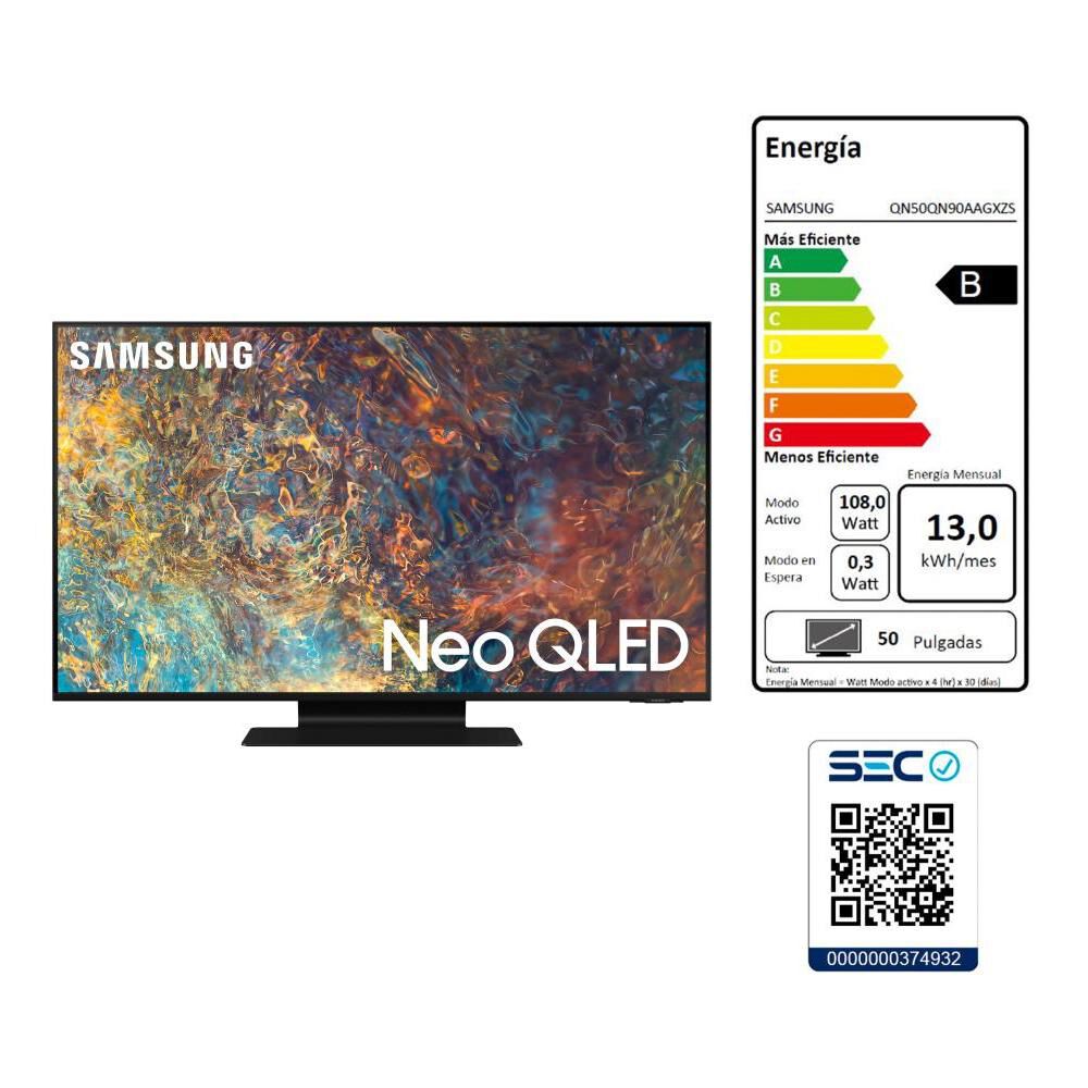 NEO QLED Samsung QN90A / 50" / Ultra HD / 4K / Smart Tv image number 2.0