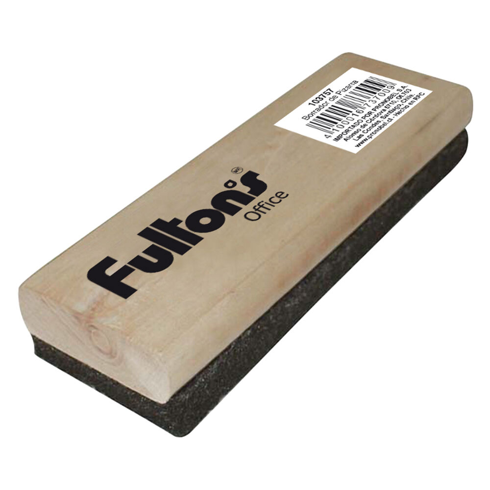Borrador De Pizarra Madera Fultons image number 0.0