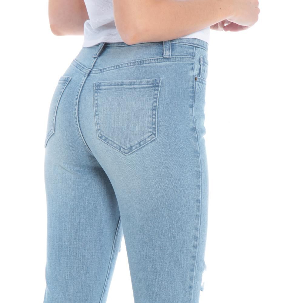 Jeans Mujer Crop Flare Wados image number 3.0