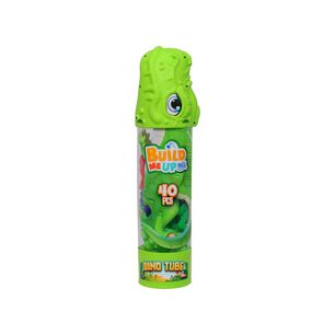 Bloques Maxi 40 Piezas En Tubo Con Figura De Animal Y Exhibidor Happyline