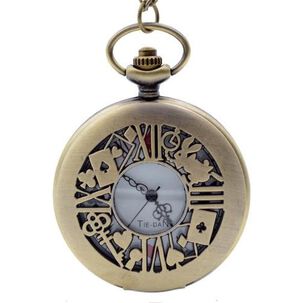 Reloj De Bolsillo Alicia Pais De Las Maravillas