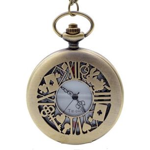 Reloj De Bolsillo Alicia Pais De Las Maravillas