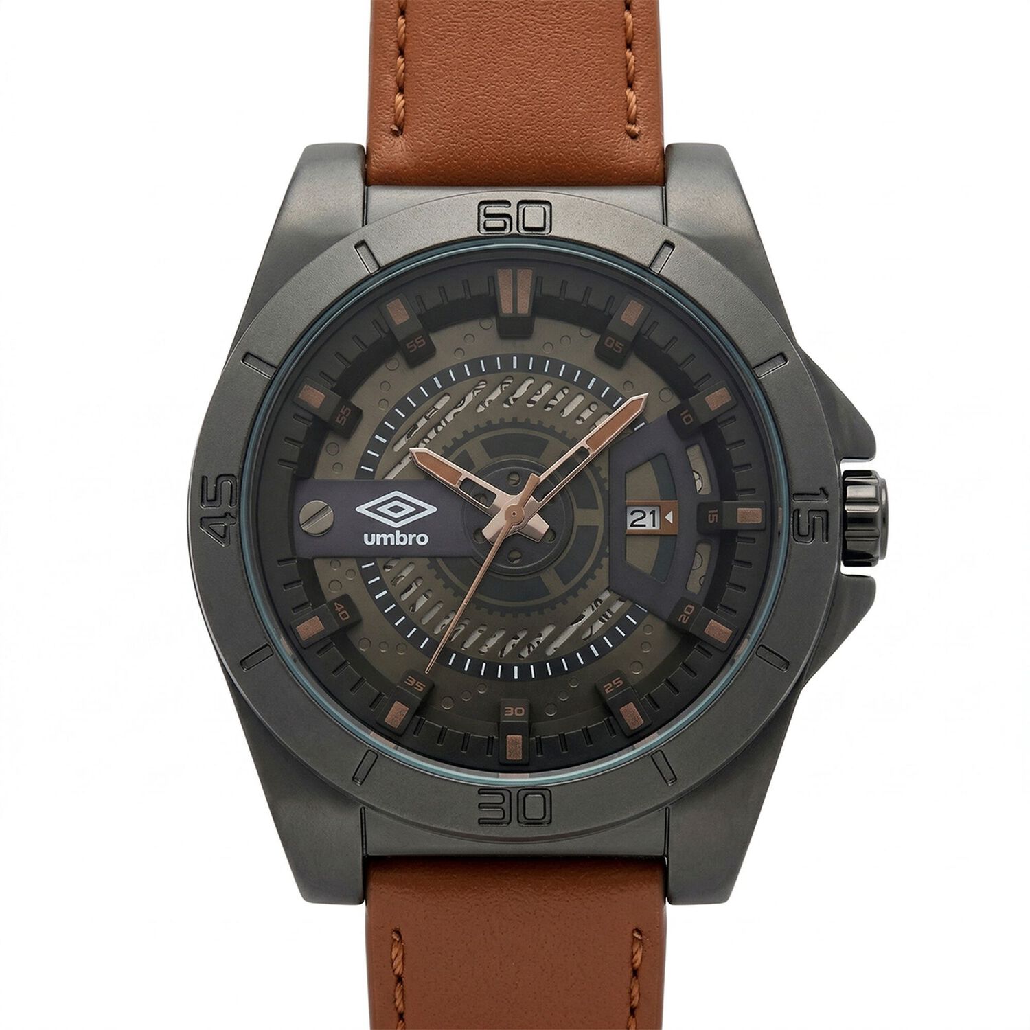 Reloj An&aacute;logo Hombre Umbro Plus Caf&eacute; Umbp-1500-190 image number 0.0