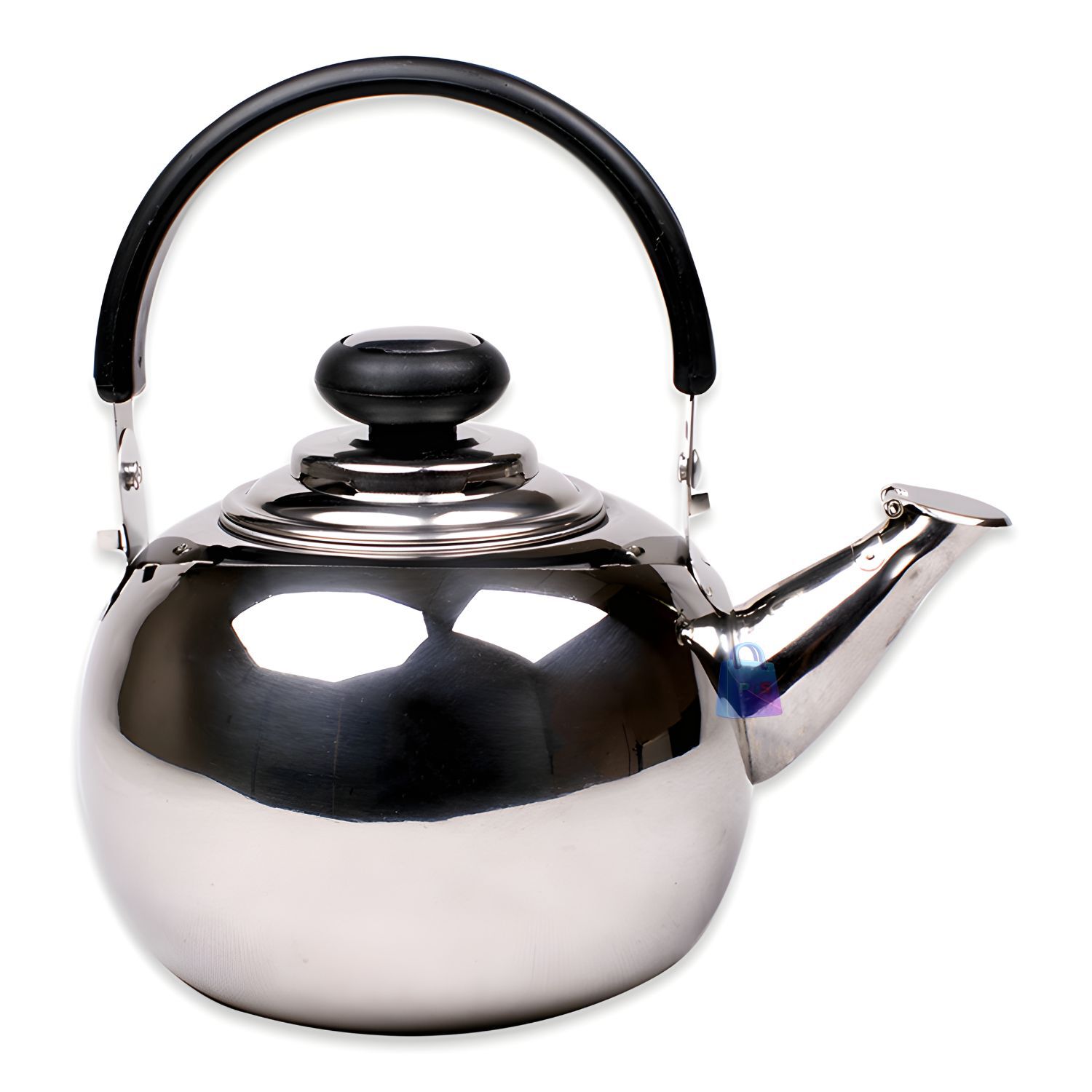 Tetera De Acero Inoxidable 800ml Color Acero - Ps image number 1.0