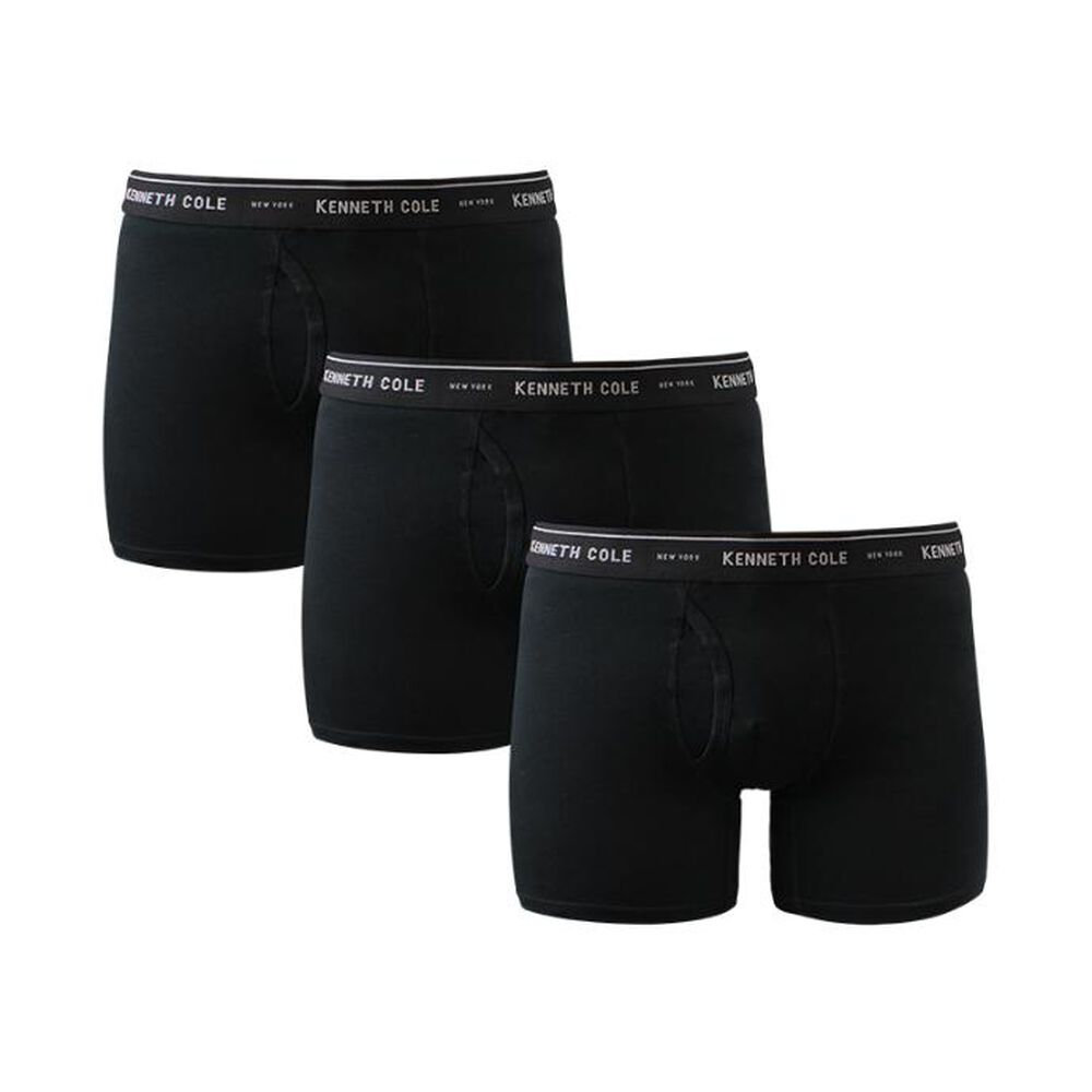 Boxer Pack De 3 Talla M Negros Kenneth Cole image number 0.0
