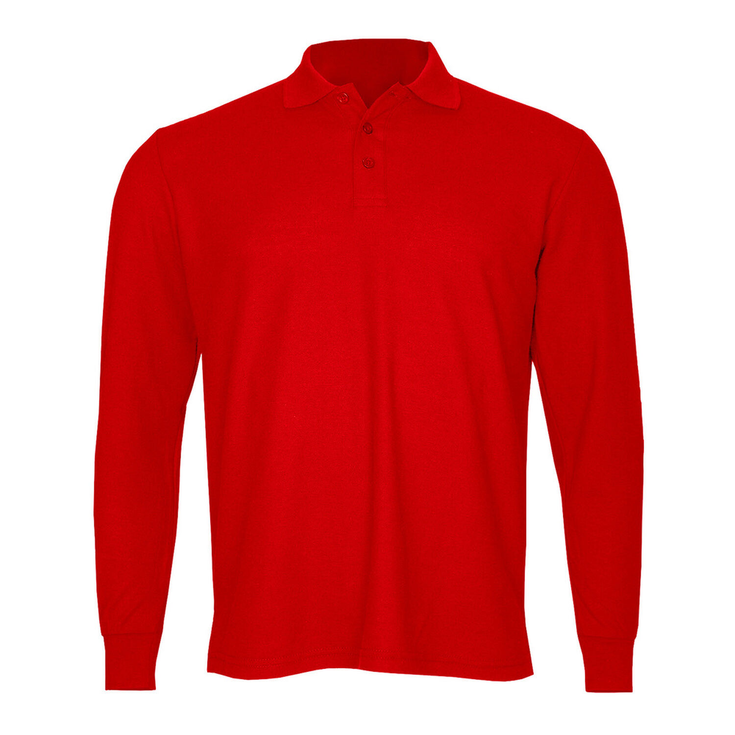 Polera Algod&oacute;n Pique Manga Larga Velox Hombre image number 0.0