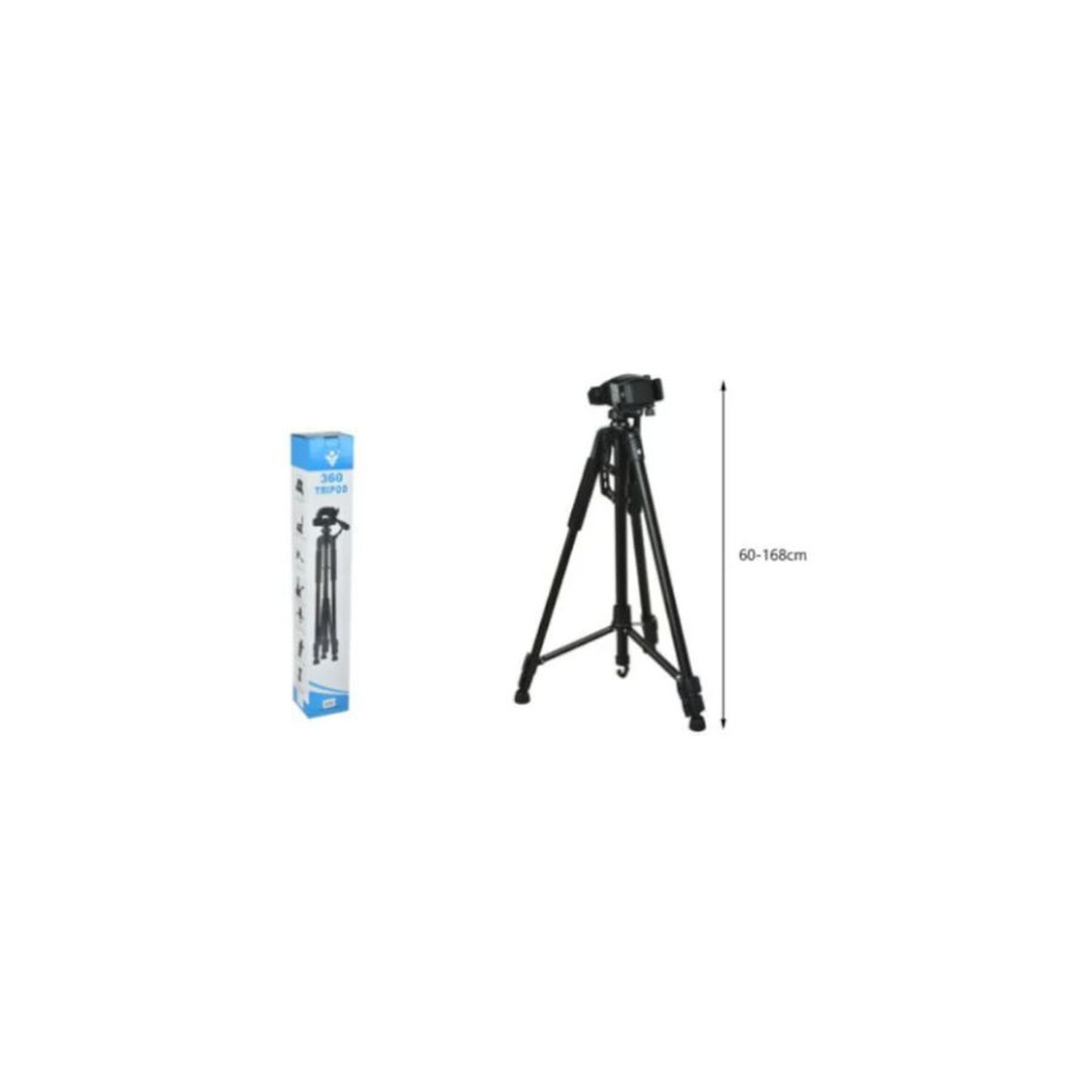 Tr&iacute;pode Camara Celular Video Profesional Ajustable 168cms image number 2.0