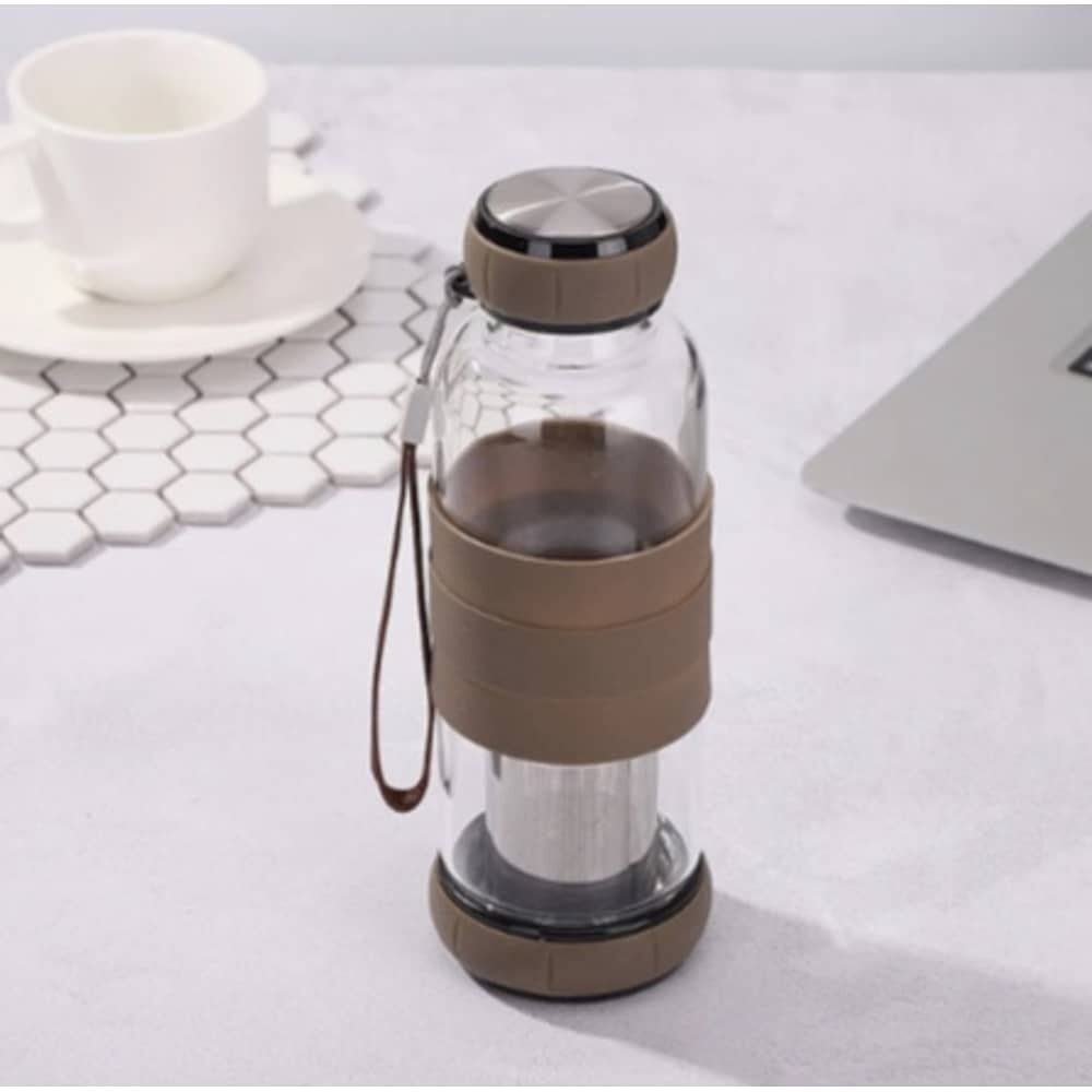 Botella Infusor Vidrio 550cc Bpa-free image number 1.0