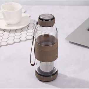 Botella Infusor Vidrio 550cc Bpa-free