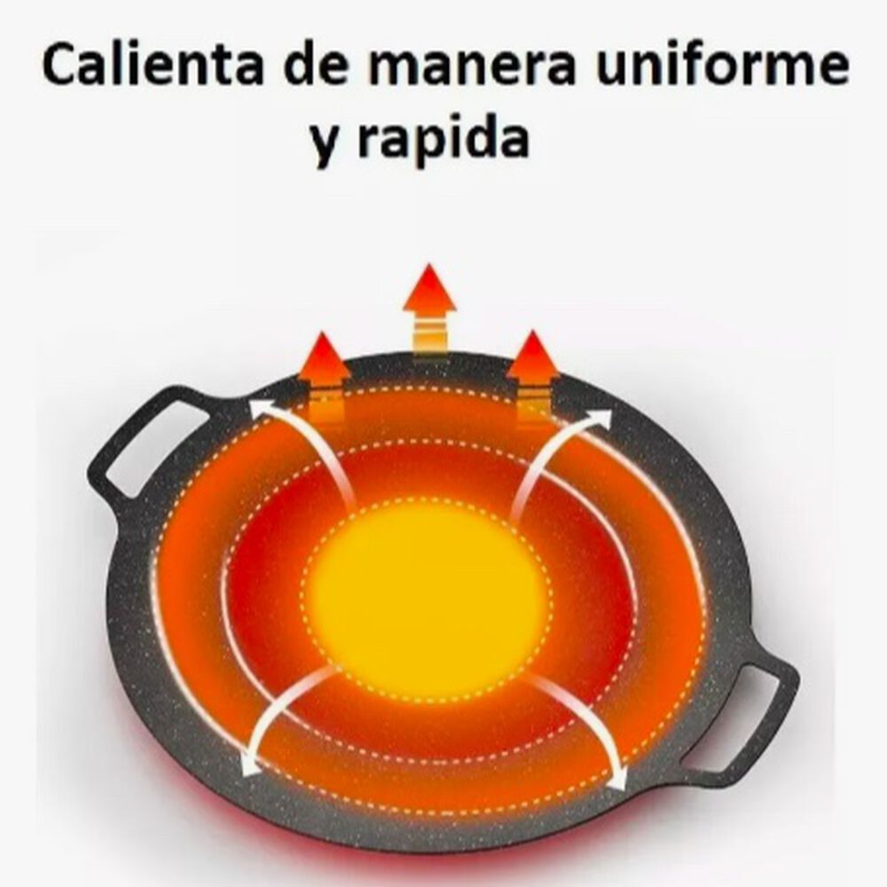 Plancha Antiadherente Sarten De Hierro 34cm image number 1.0