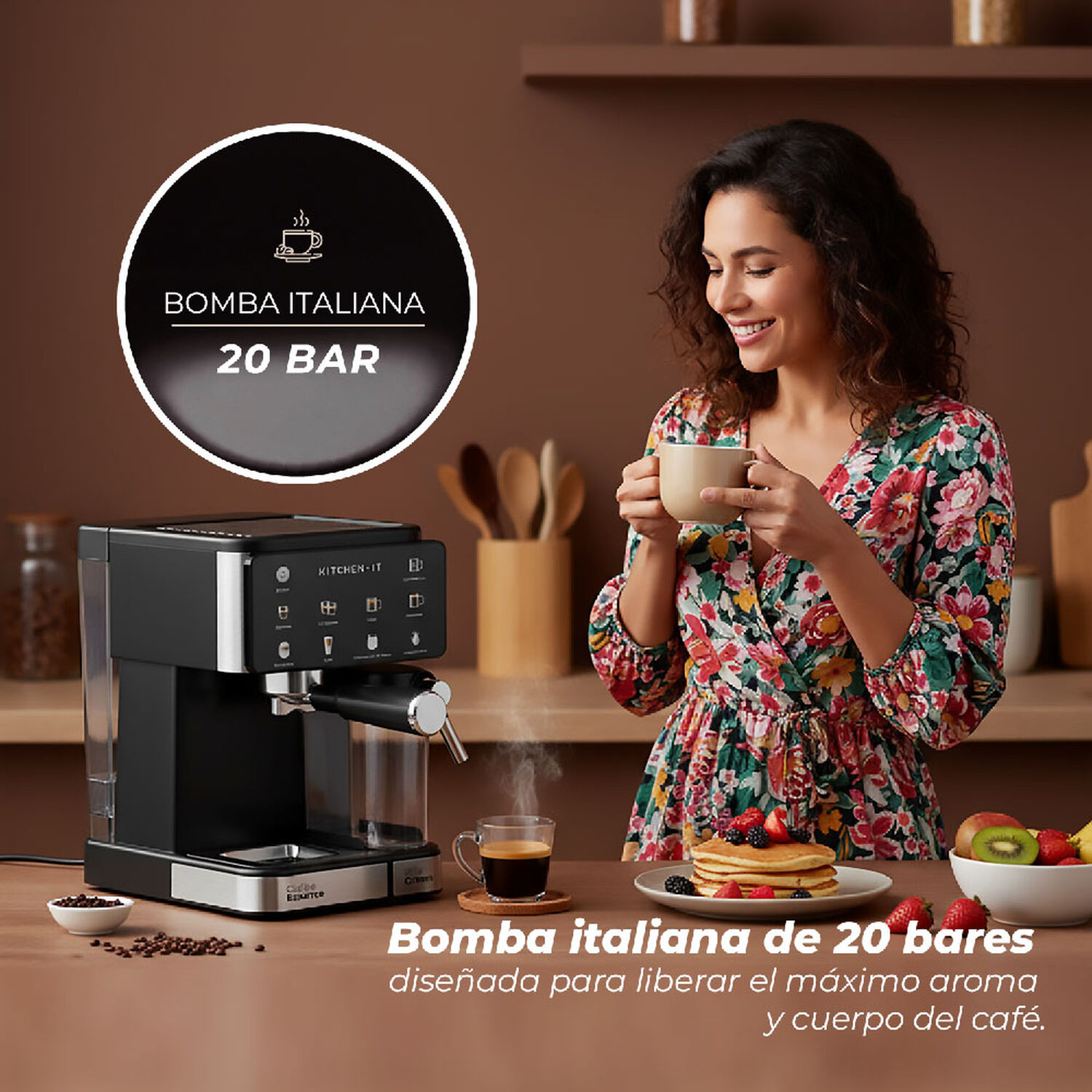 Cafetera Espresso Power Brew 9 En 1 image number 3.0