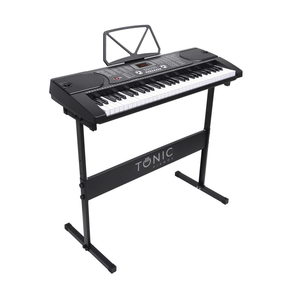Teclado Musical Piano 61 Notas +stand+silla Ton-600 image number 2.0
