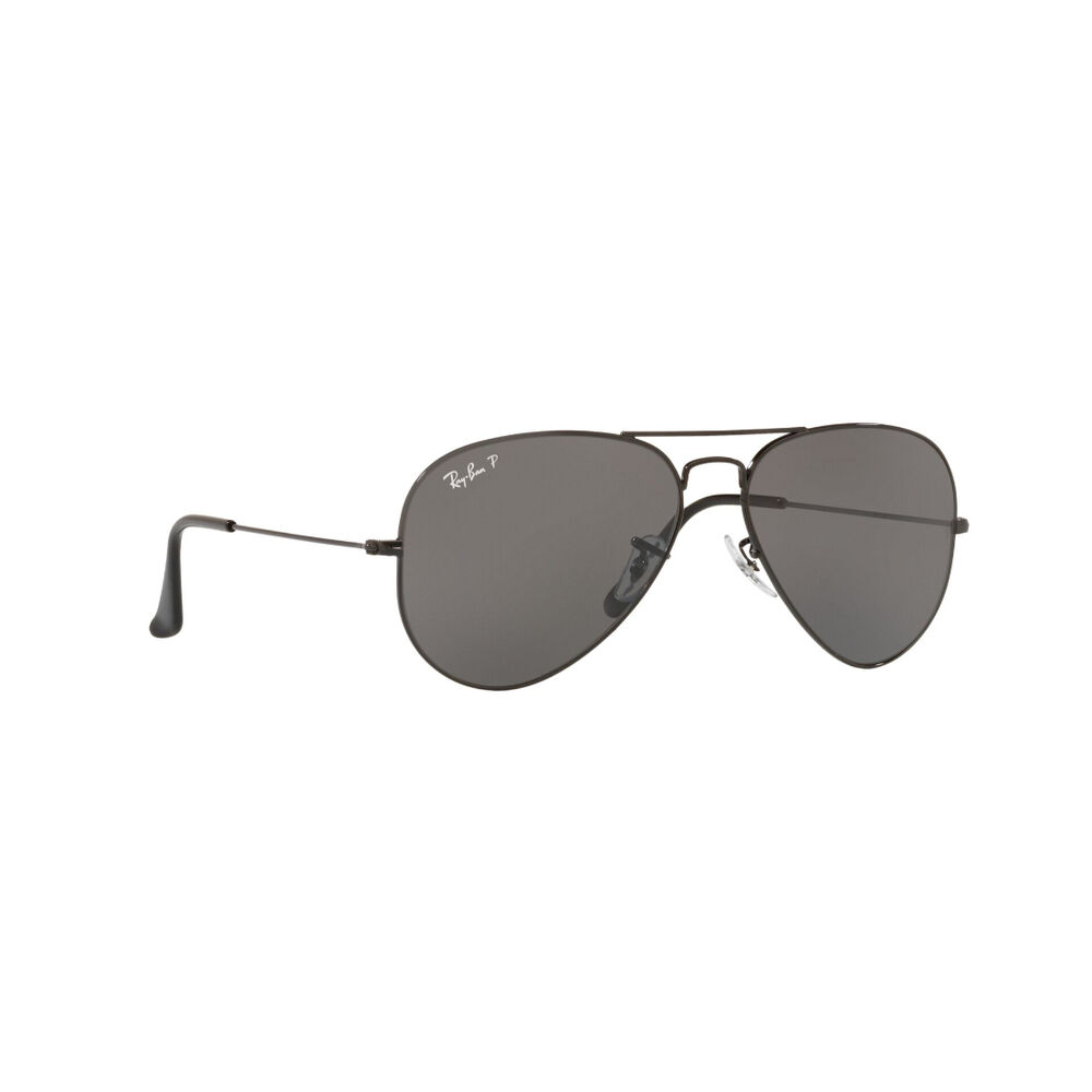 Lentes De Sol Aviator Large Metal Black Polarizados Ray-ban image number 11.0