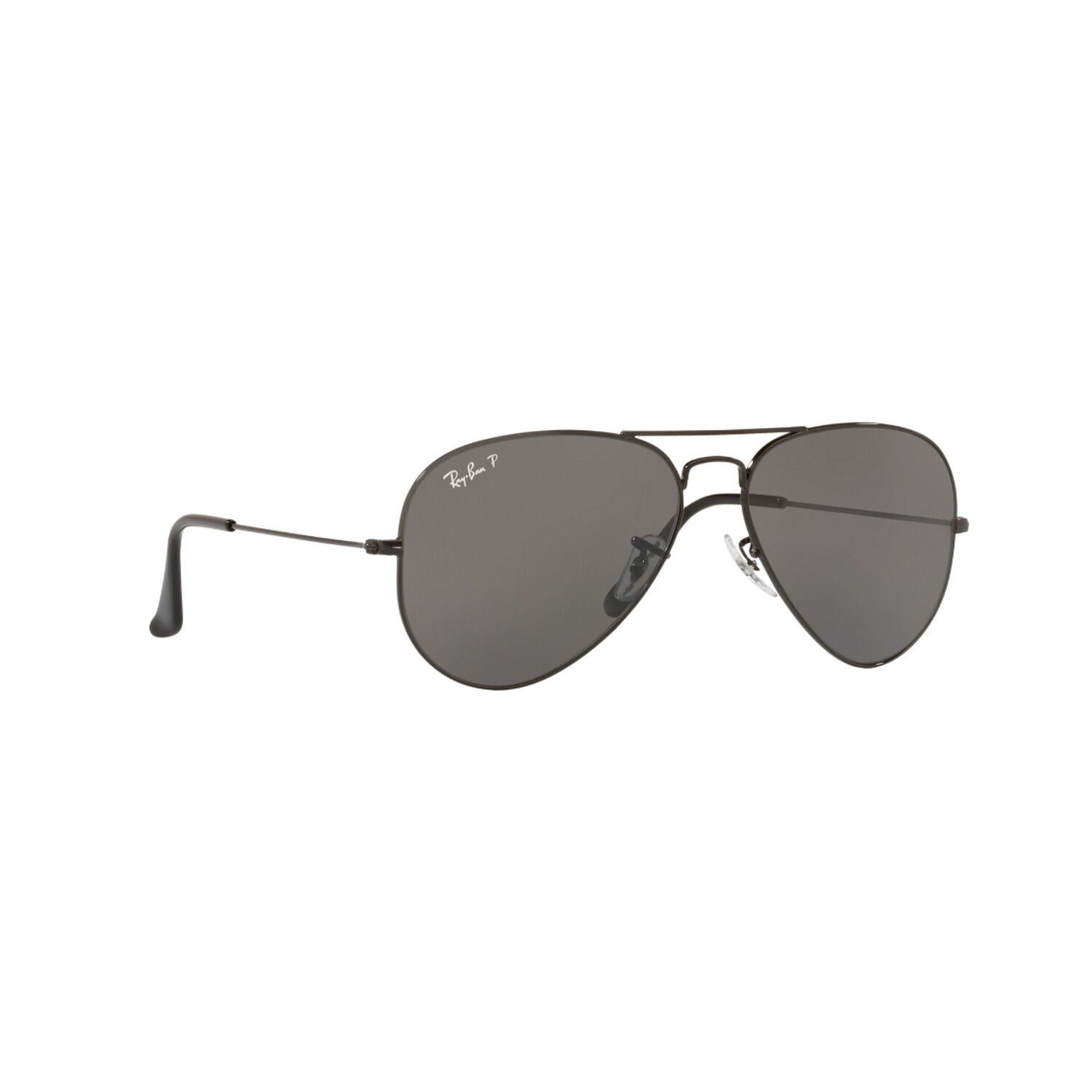 Lentes De Sol Aviator Large Metal Black Polarizados Ray-ban image number 11.0