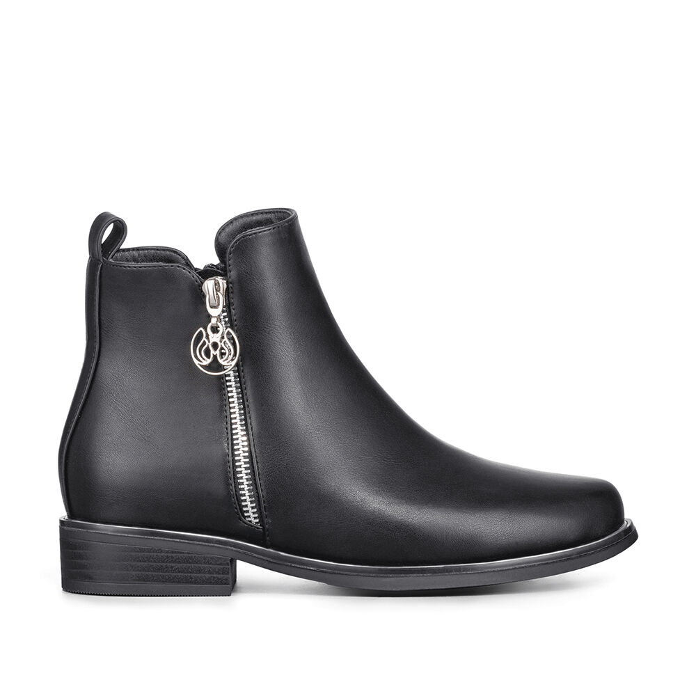 Botin Casual Mujer Eco Cuero Vintage Elegante Weide Zs68 image number 4.0