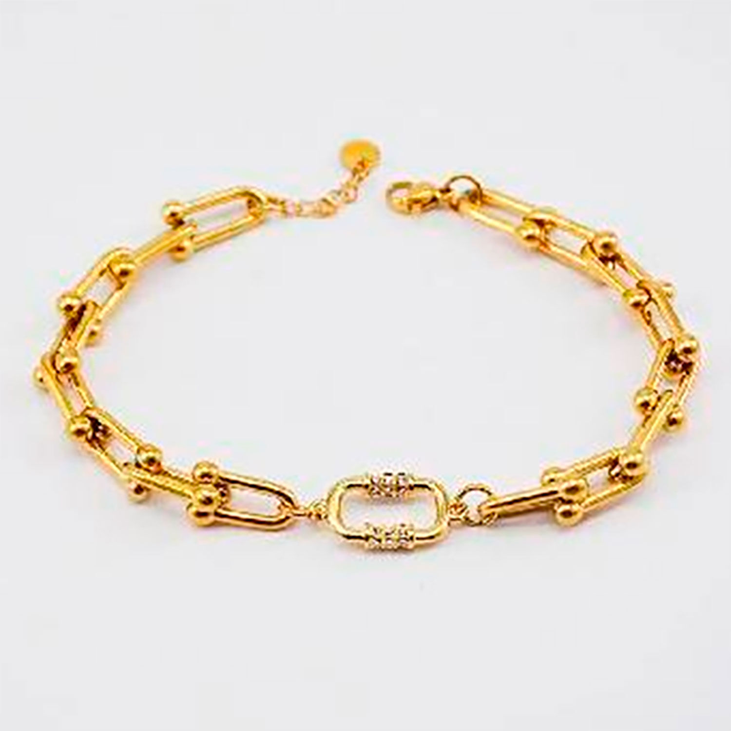 Pulsera 19v69 Dorado Mujer Stb032 image number 0.0