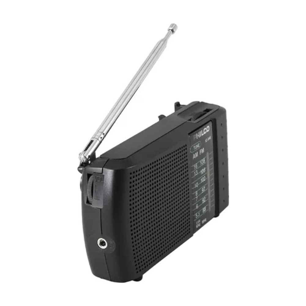 Radio Port&aacute;til A Pilas Fm Am Con Aud&iacute;fonos Philco image number 1.0