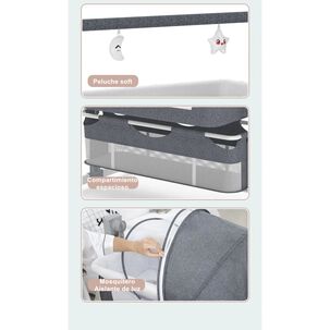 Cuna Colecho Mecedora El&eacute;ctrica Rosada Lubabycas