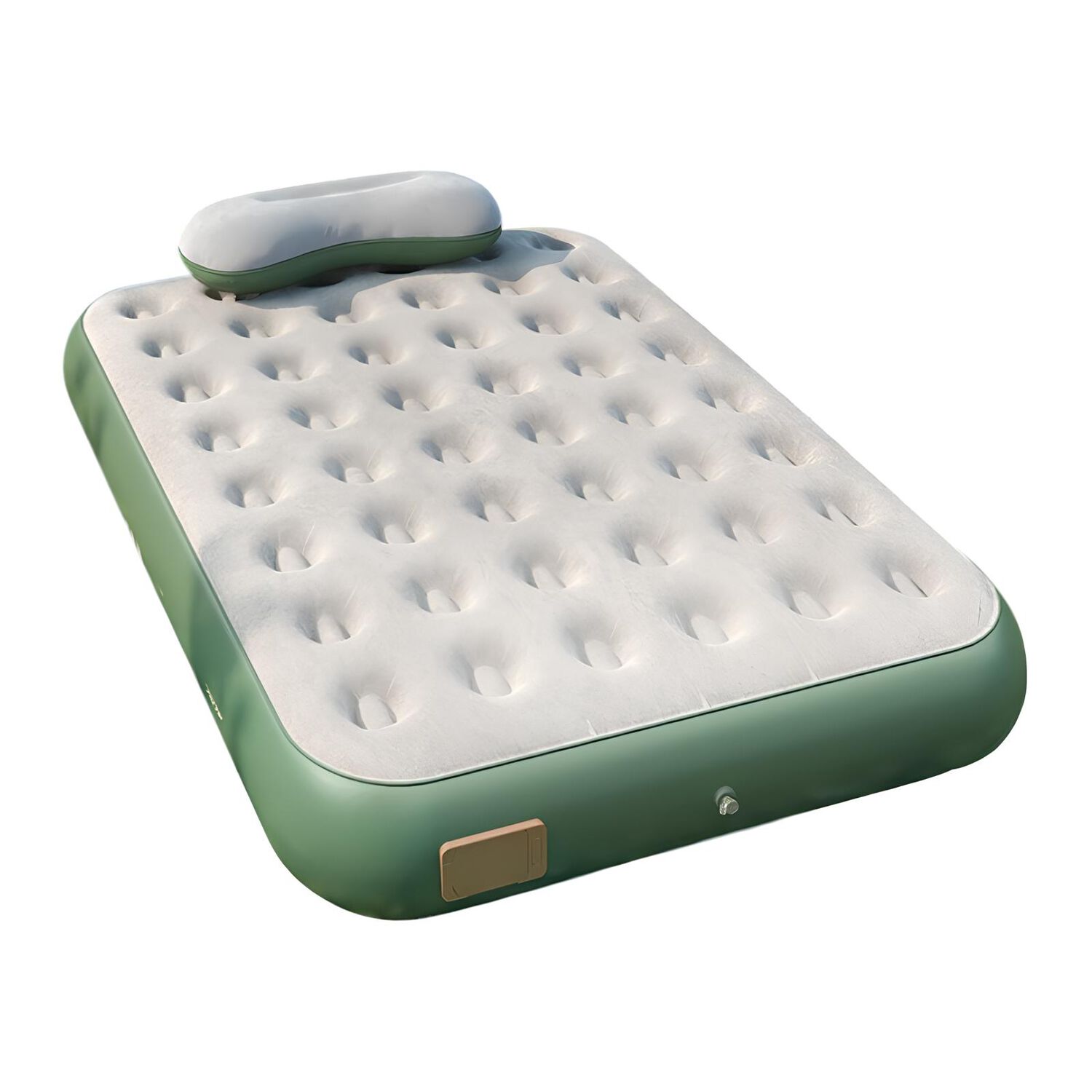 Colch&oacute;n Cama Inflable El&eacute;ctrico Con Coj&iacute;n Bolso 1 Plaza image number 0.0