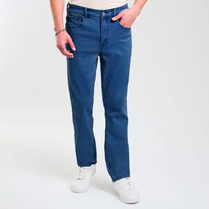 Jeans Tiro Medio Slim Hombre Skuad