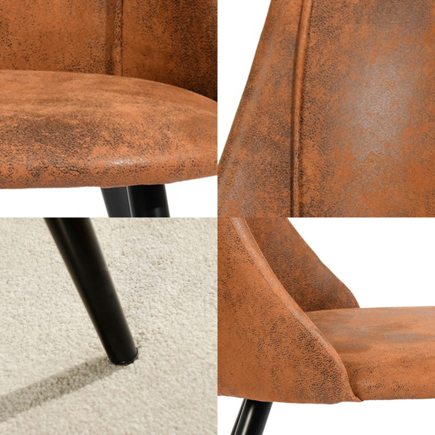 Pack 2 Sillas Comedor Moravia Caf&eacute; image number 4.0
