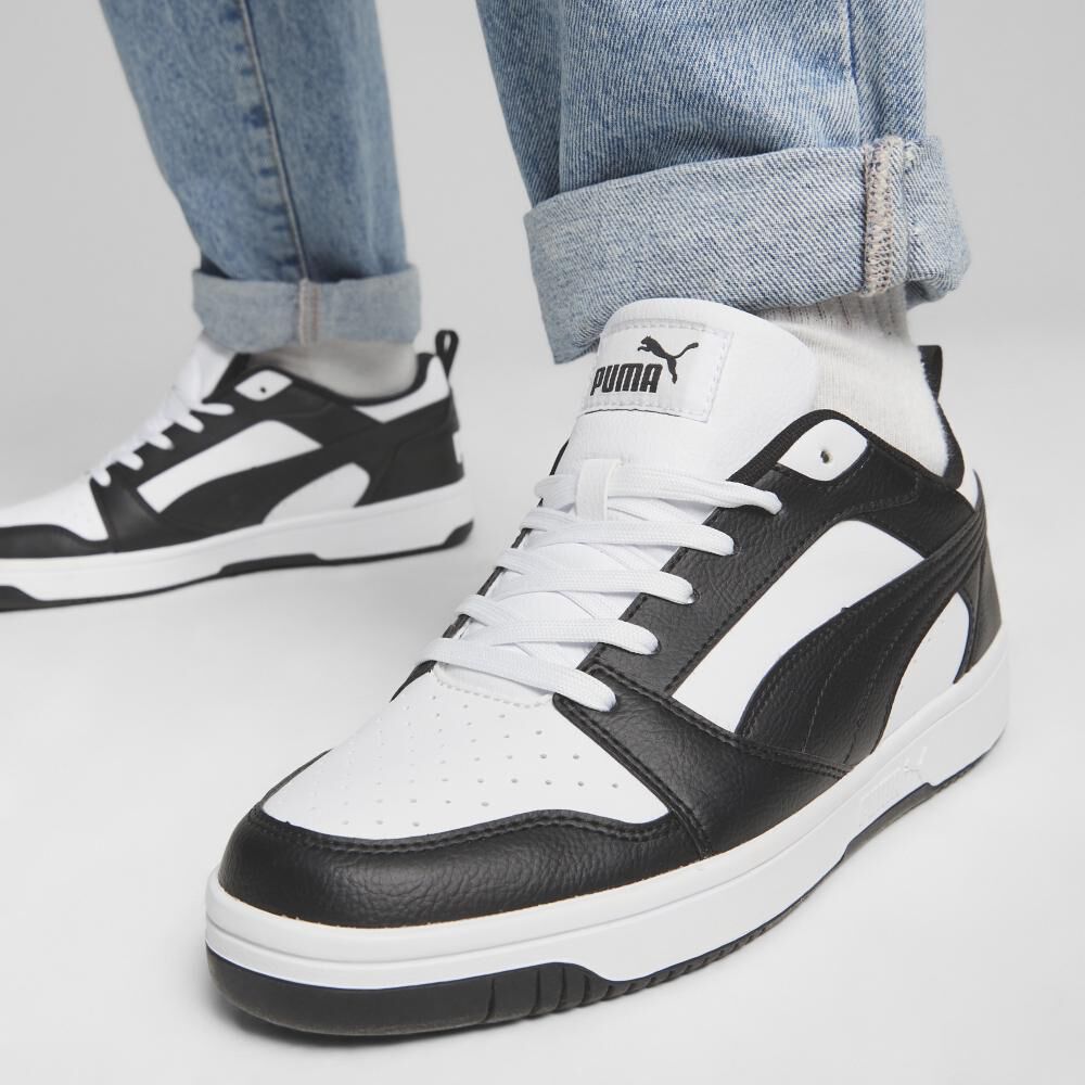 Zapatilla Urbana Hombre Puma Rebound Negro image number 6.0