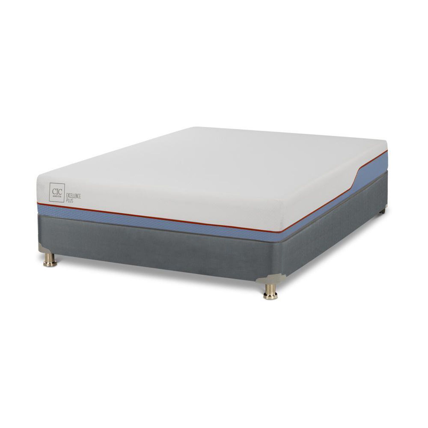 Cama Americana Cic Excellence Plus / 2 Plazas / Base Normal image number 1.0