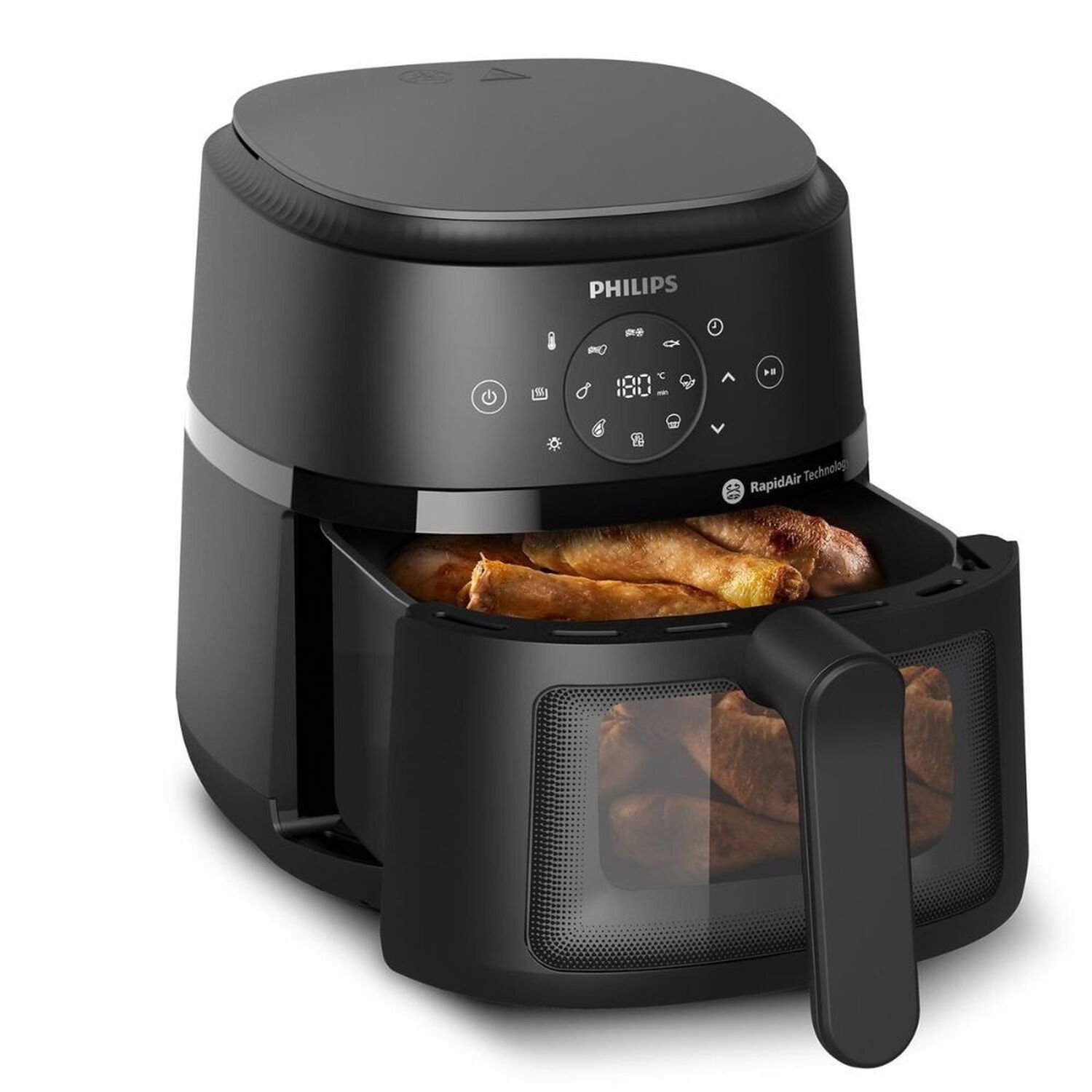 Freidora De Aire T&aacute;ctil Philips Na220/00 4.2l Con Rapid Air image number 1.0