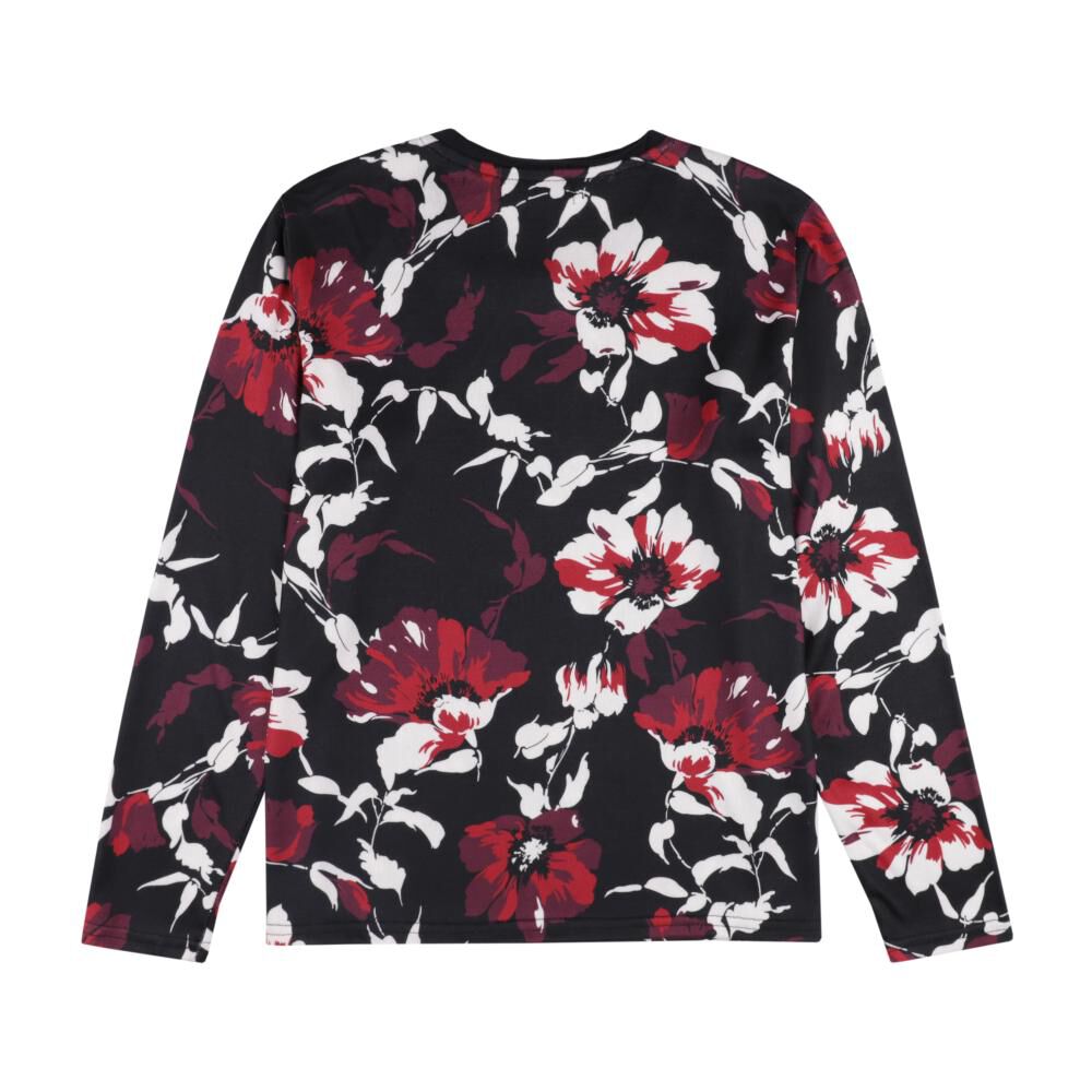 Sweater Estampado Manga Larga Cuello Redondo Mujer Lesage image number 1.0