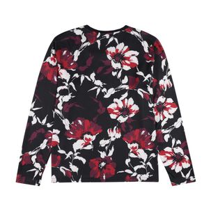 Sweater Estampado Manga Larga Cuello Redondo Mujer Lesage