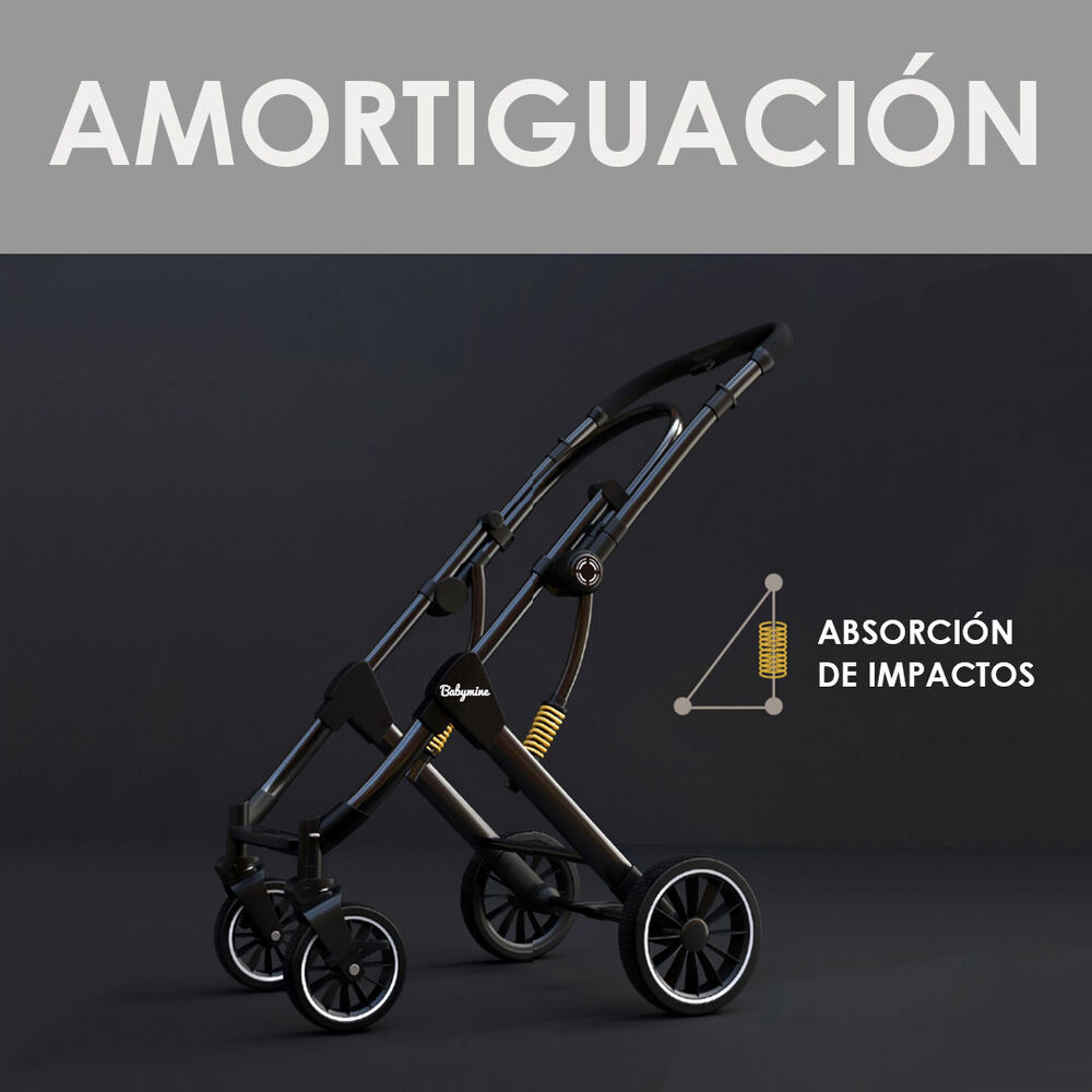 Coche De Beb&eacute; Maleta Reversible Walky Negro image number 7.0