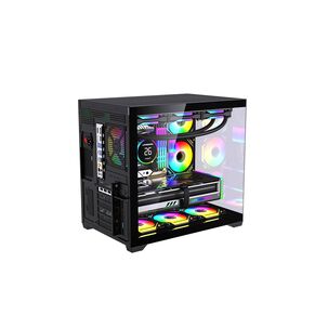 Gabinete Gamer Atx/ M-atx / Itx + Fuente 750w + 4 Ventiladores Rgb- Reacondicionado