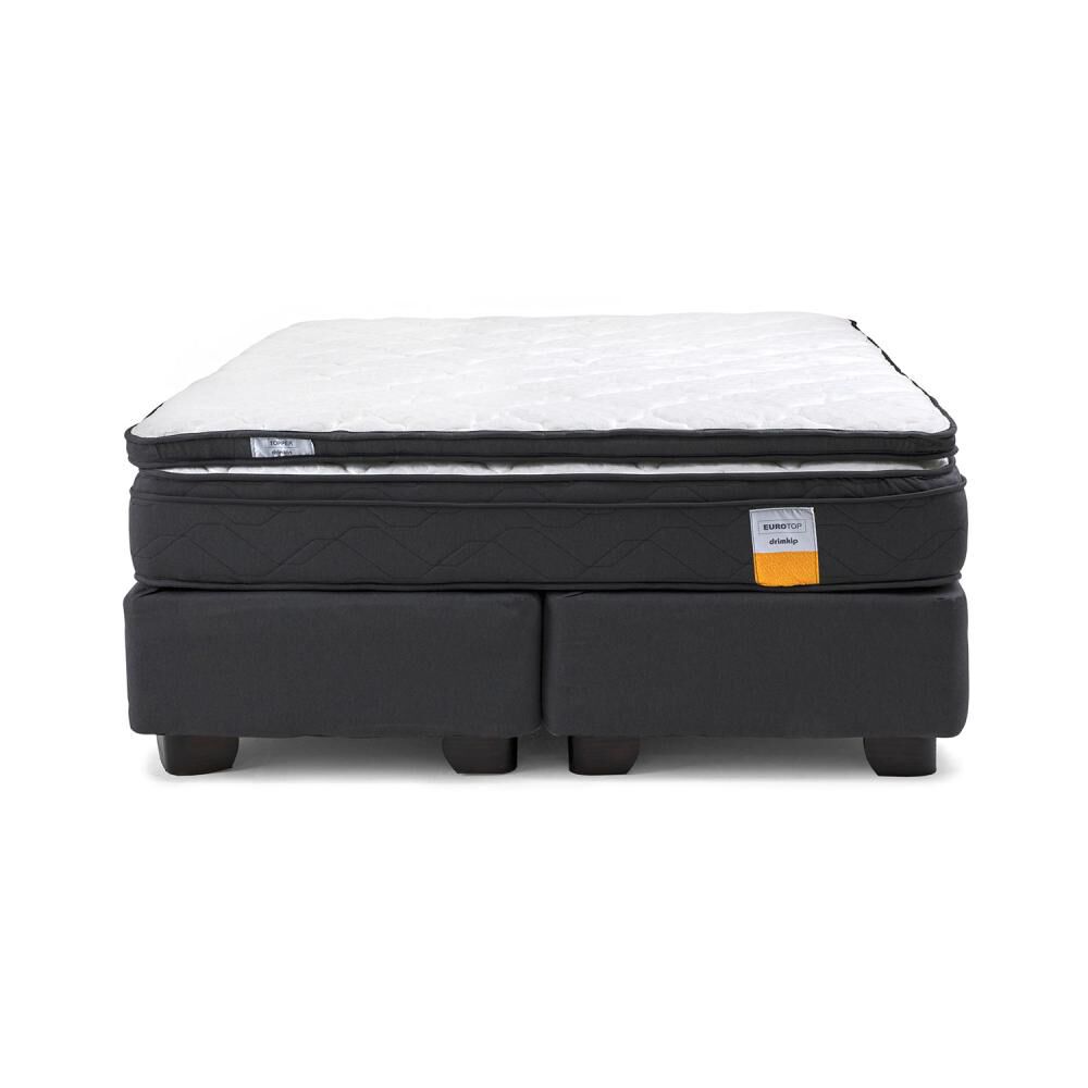 Cama Americana Drimkip Eurotop / Super King / Base Dividida + Topper image number 0.0