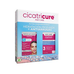 Pack Cicatricure Sérum Hidratante 30 Ml + Crema Age Care Humectante 30 Gr
