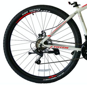 Bicicleta Totem Mtb Aro 29*17 Mod W760 Color Blanco