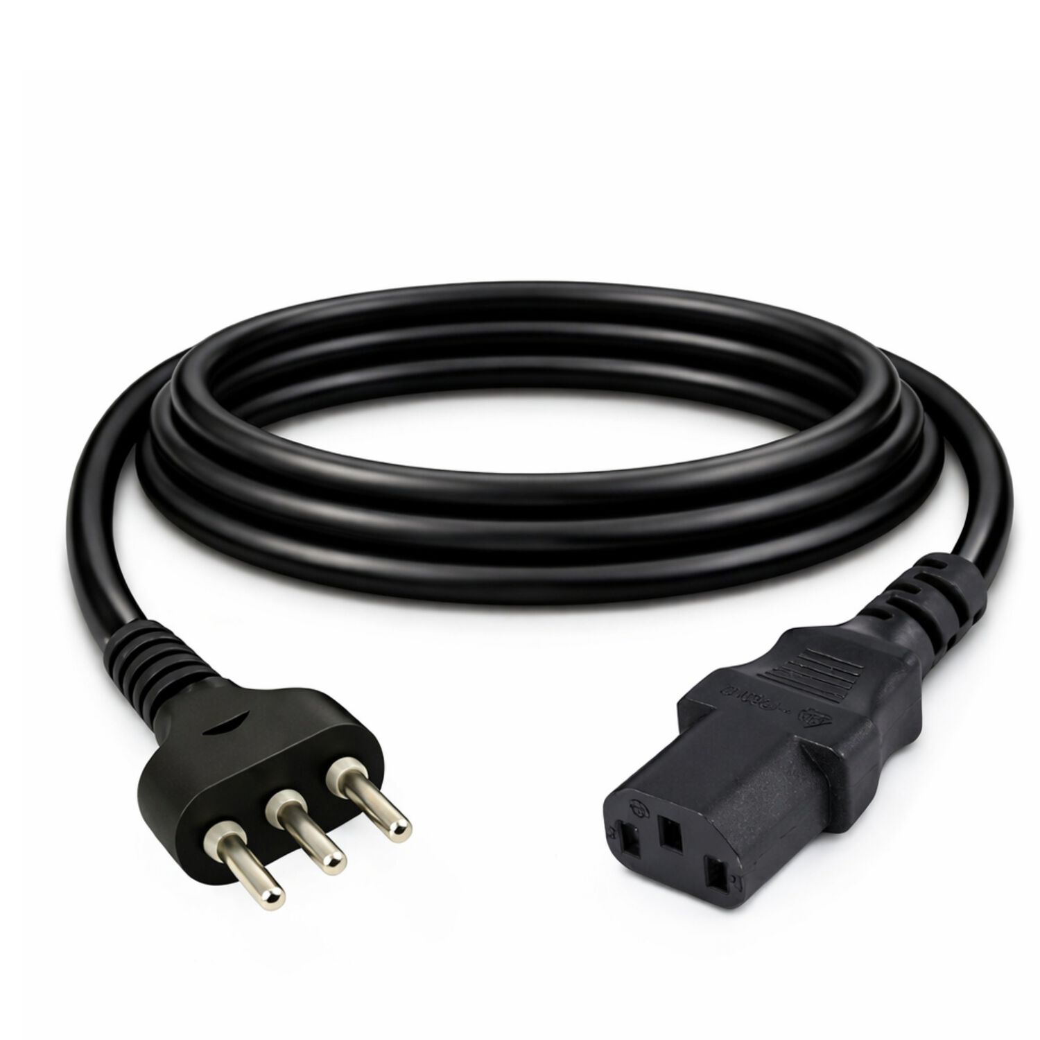 Cable De Poder Pc Y Electrodom&eacute;sticos Reforzado 1.8m 220v image number 2.0