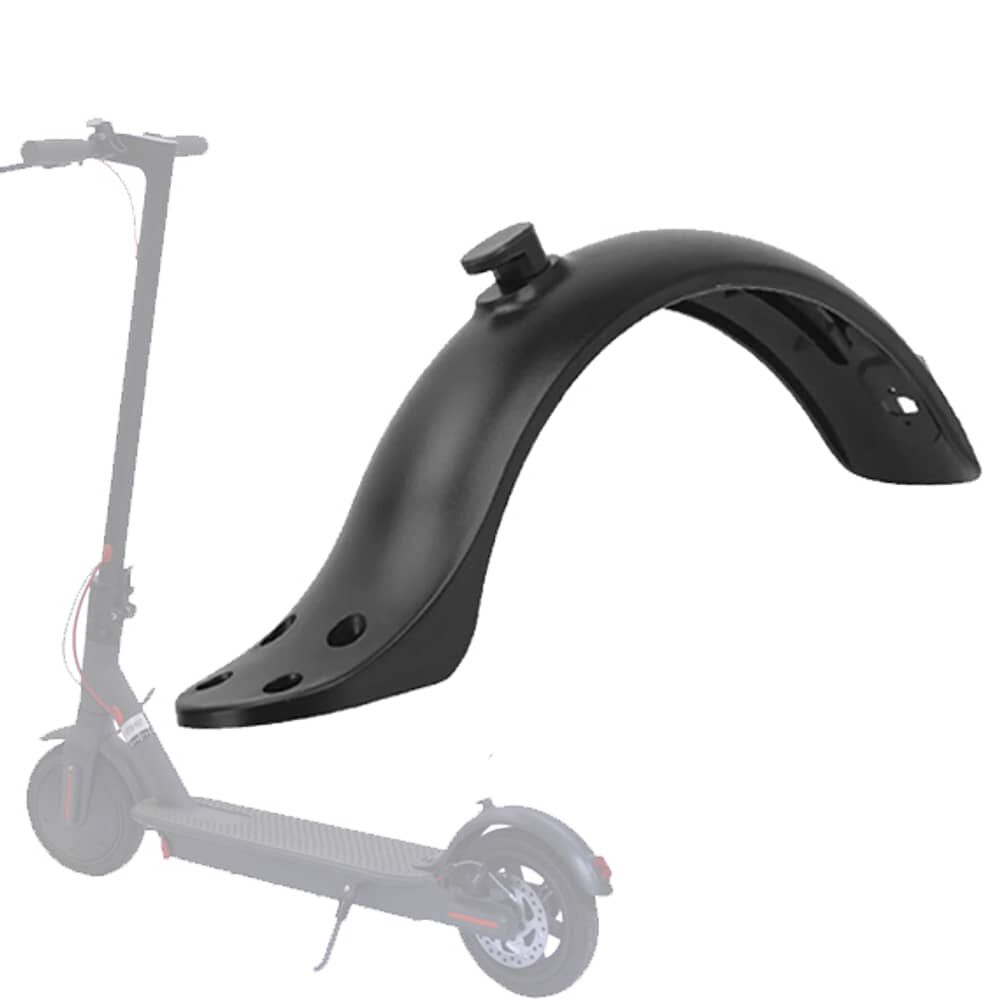 Tapabarro Trasero Scooter El&eacute;ctrico 4 Hoyos Gris image number 0.0