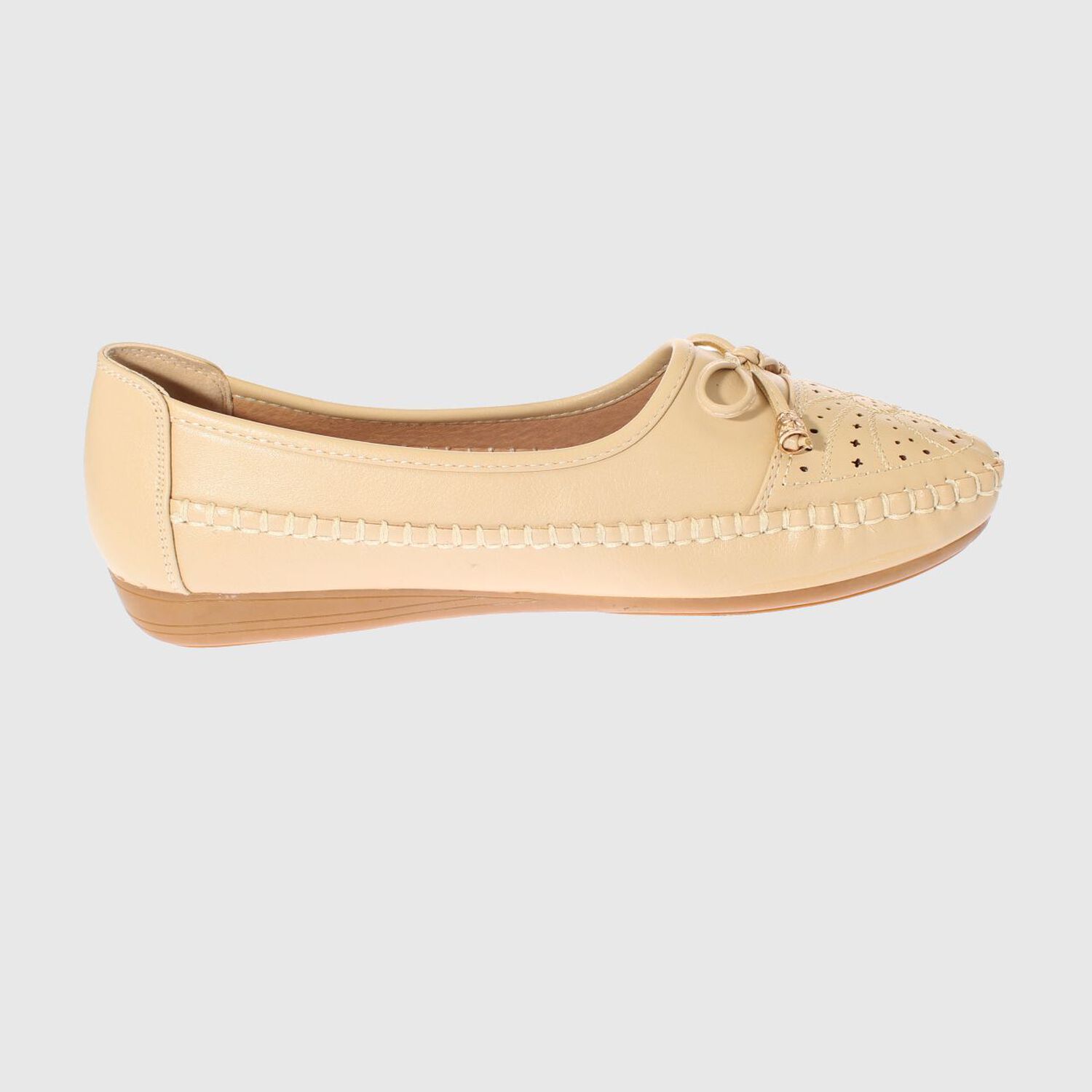 Mocas&iacute;n Beige Modelo Italiano Art. 5ask64237beige image number 3.0