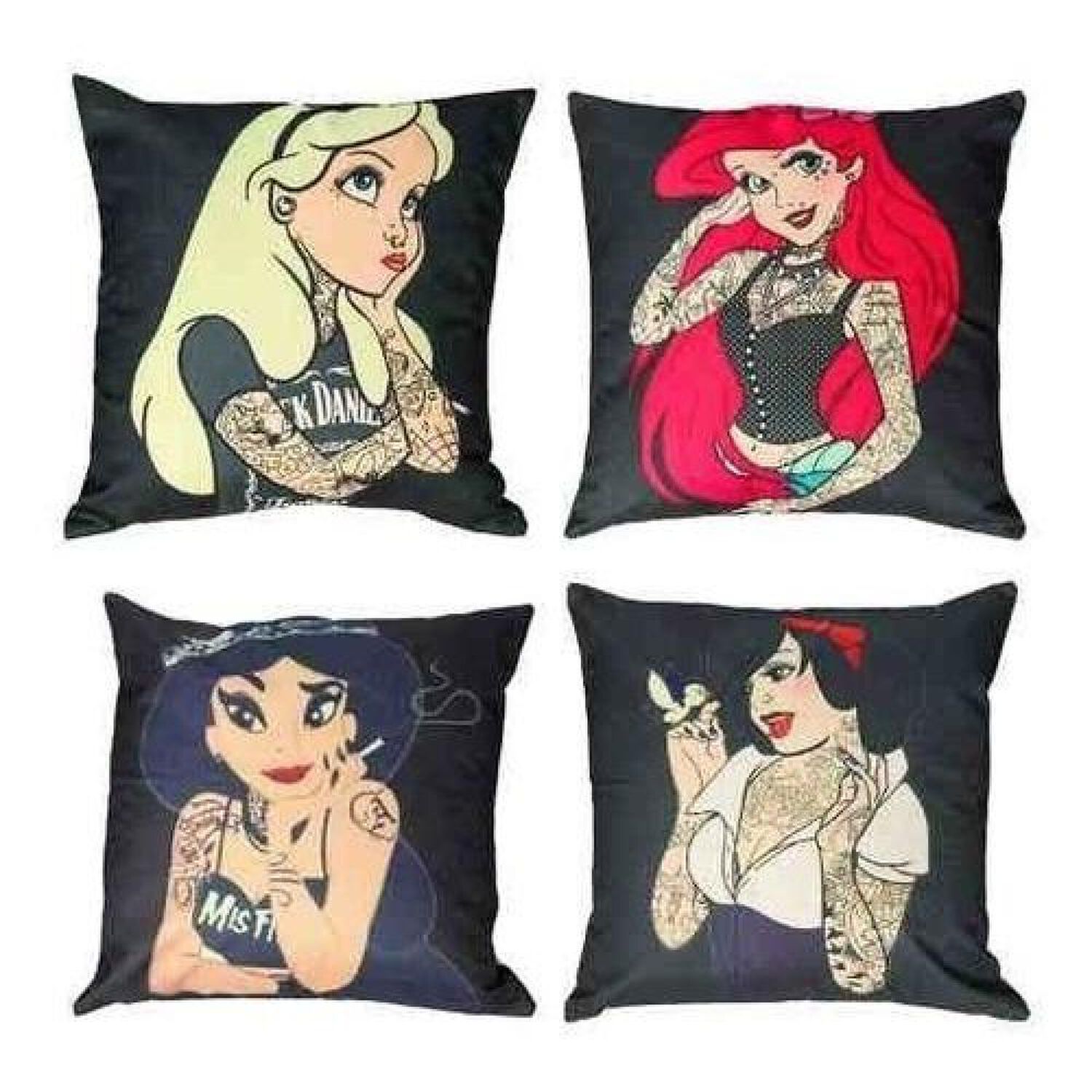 Cojin Con Relleno Lino Princesas Dark Disney image number 0.0