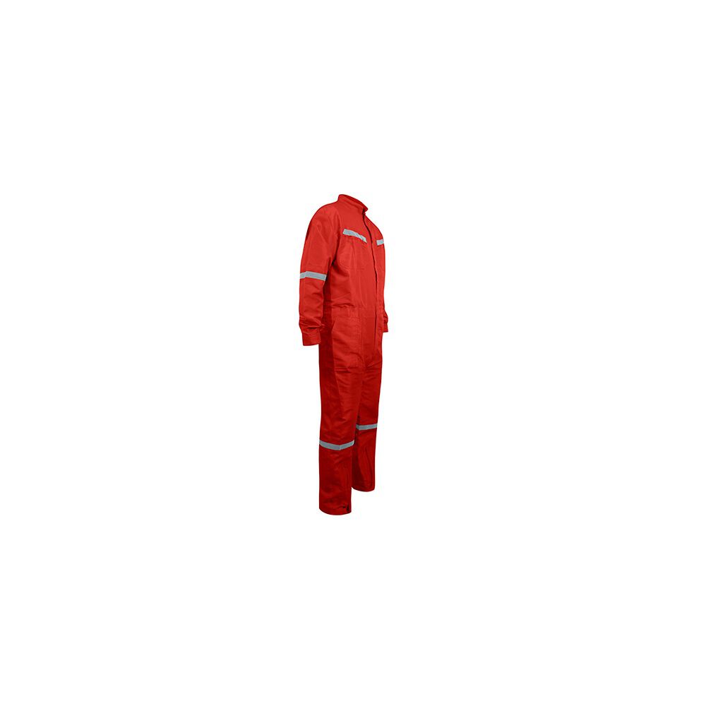 Overol Poplin C/cinta Rojo image number 2.0