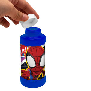 Máquina Lanzador De Burbujas Arrastre Spidey Marvel