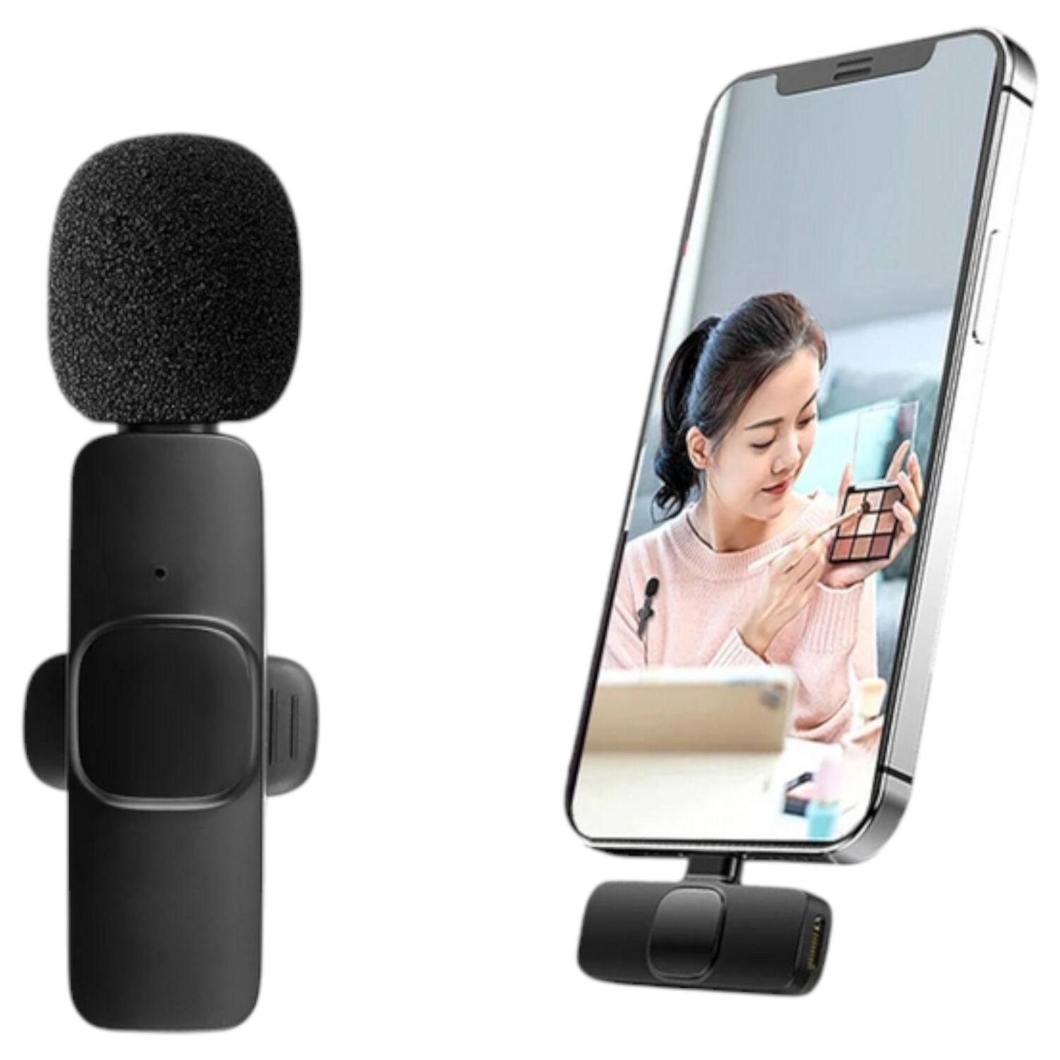 Micr&oacute;fono Inal&aacute;mbrico Hifi Para Smartphone Android & Iphone image number 0.0