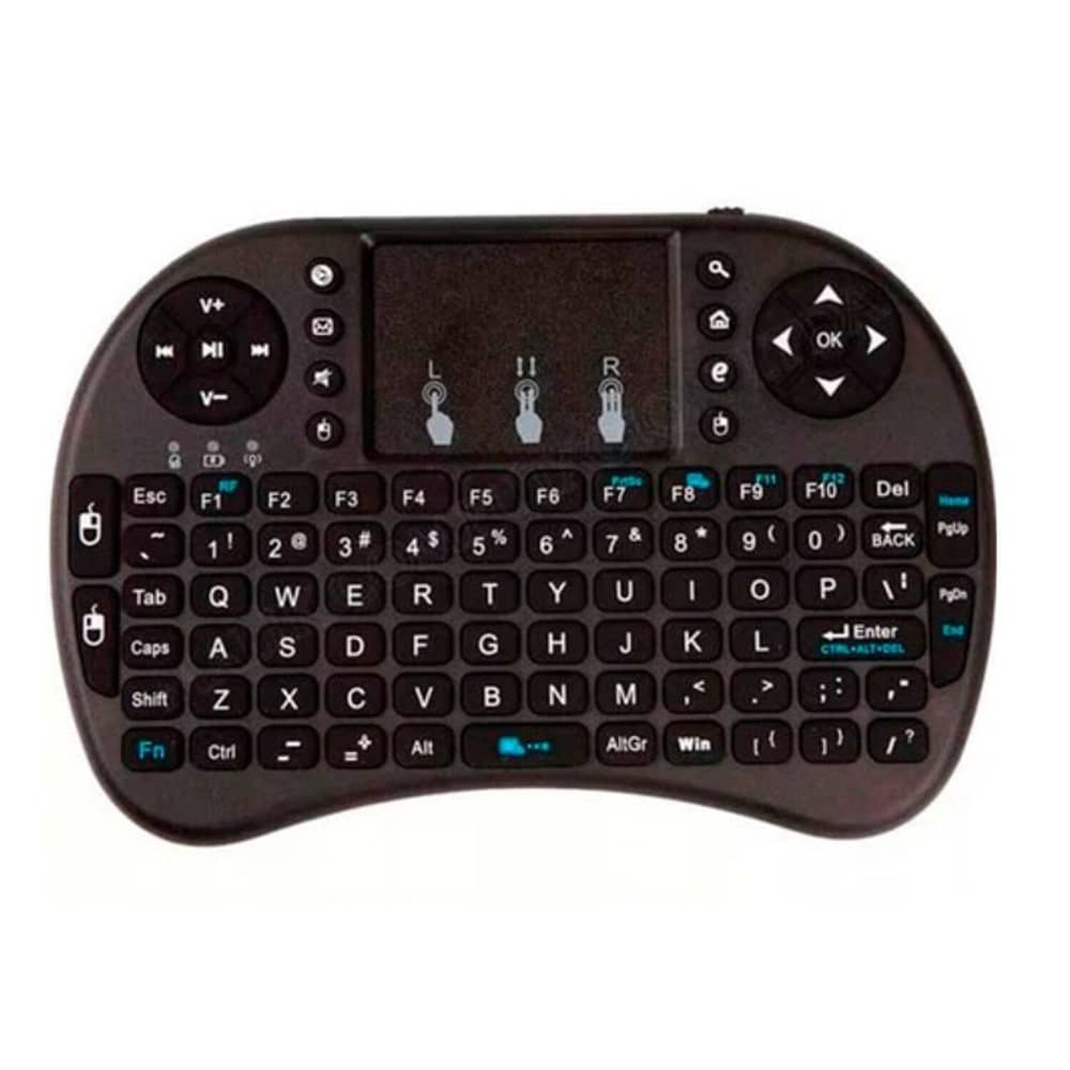 Mini Teclado Smart Tv Inal&aacute;mbrico Con Mouse Touchpad Philco image number 0.0