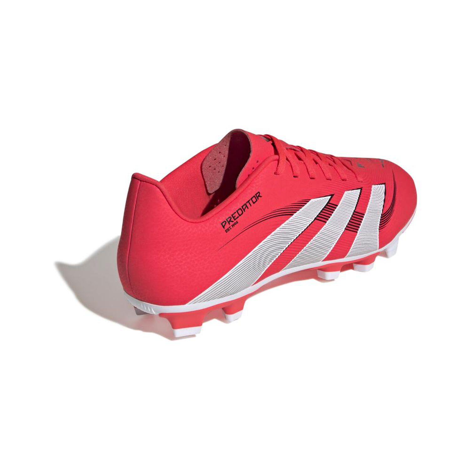 Zapatilla F&uacute;tbol Hombre Adidas Predator Club Fg/mg Rojo image number 2.0