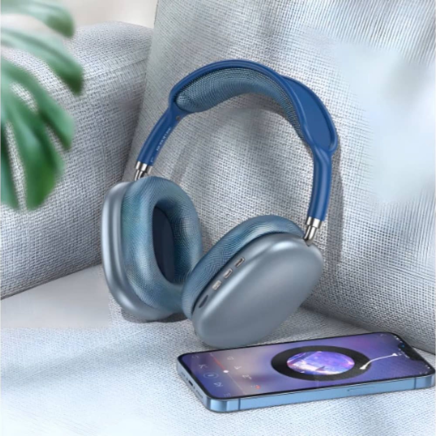 Audifonos Inalambricos Color Azul Marino image number 0.0