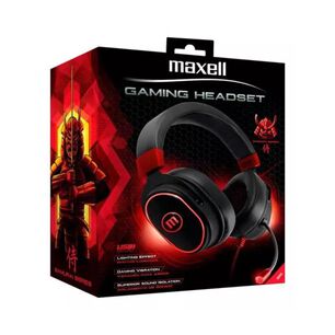 Audifonos Gamer Alambricos Usb Microfono H-mic Samurai Maxell
