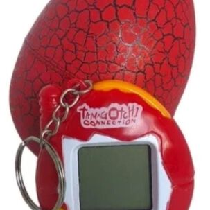 Huevo Tamagotchi Rojo Mascota Virtual