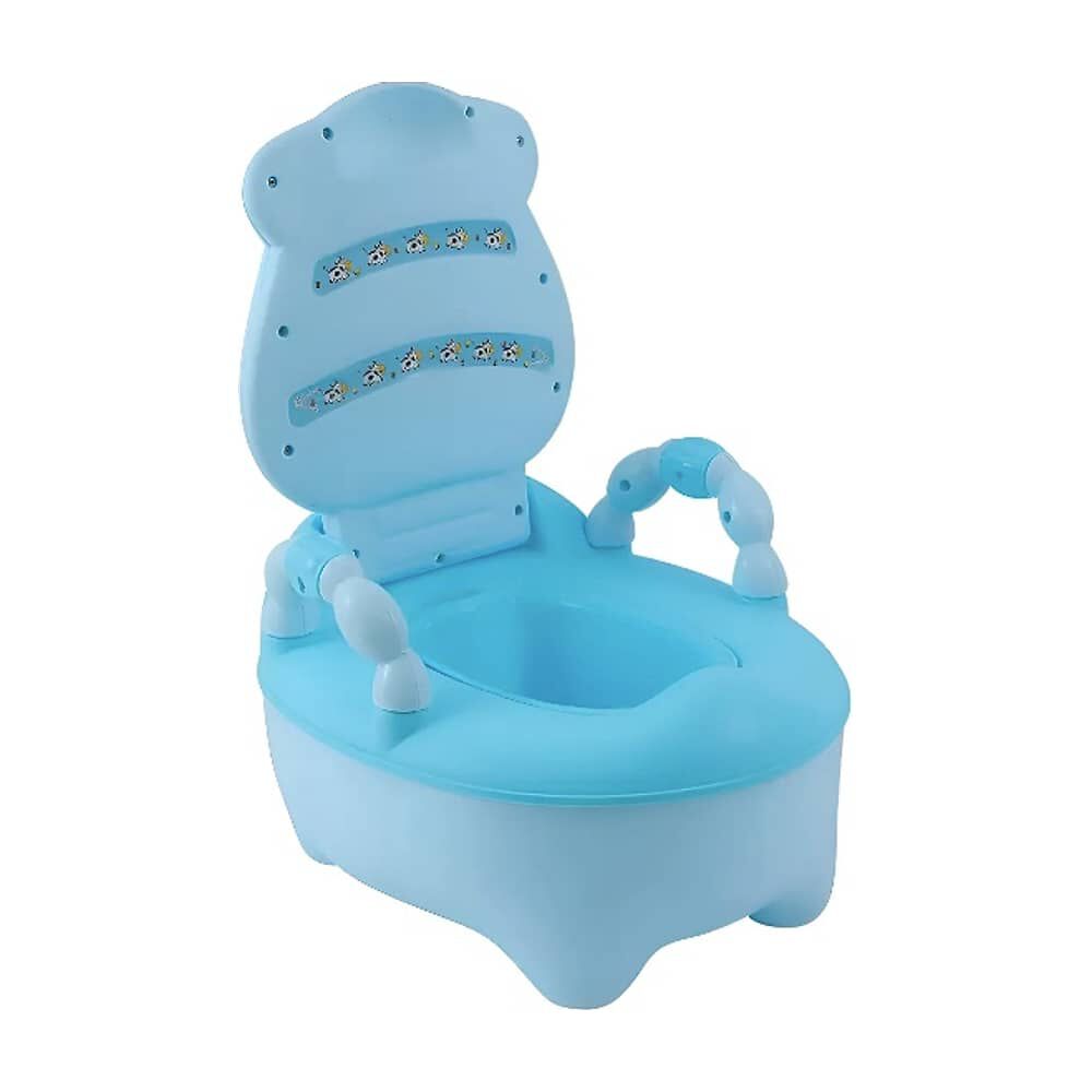 Pelela Para Ni&ntilde;os Vaquita Color Celeste Con Coj&iacute;n image number 2.0